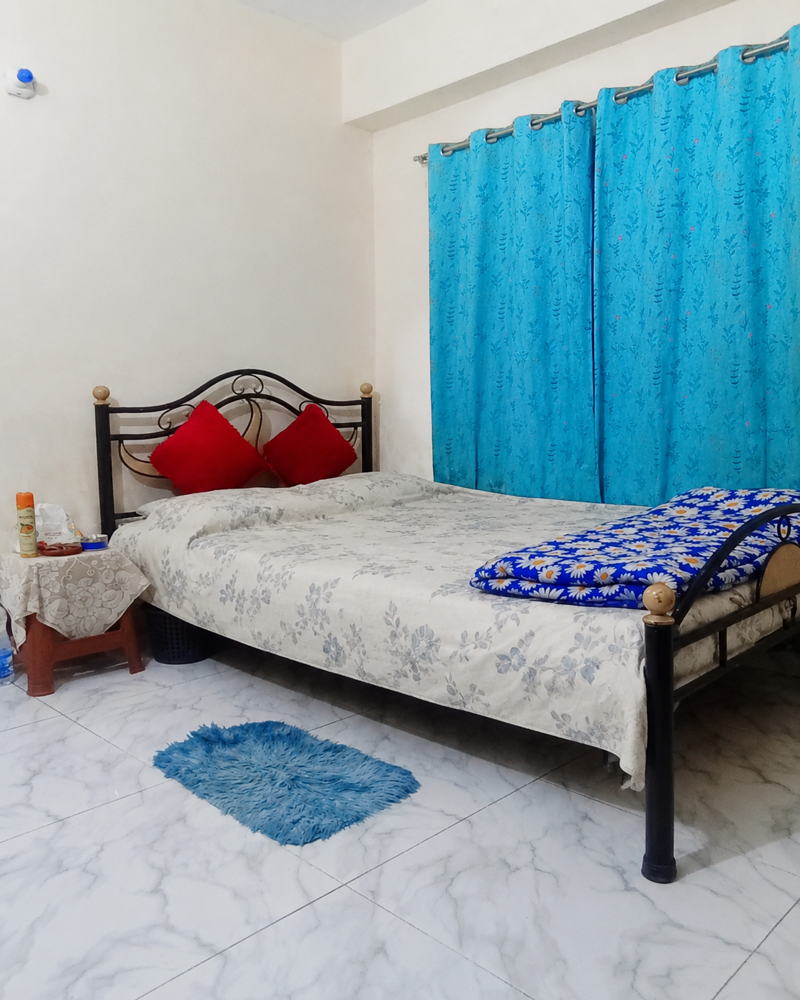 Budget-Friendly Bedroom with attached Washroom and Balcony at Matuail7523